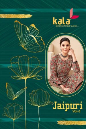 TARIKA CREATION KALA JAIPURI VOL 3 COTTON WHOLESALE SUITS ONLINE