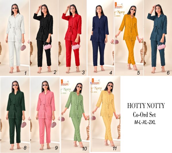 TUNIC HOUSE HOTY NOTY CO-ORD SET WHOLESALE CATALOGUE ONLINE