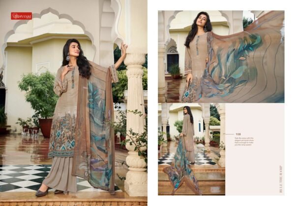 VISHWM FABRICS ESPRSSO PREMIUM DESIGNER DRESS MATERIAL WHOLESALE                                                                                                                                                                                                                                                                                                                                                                                                                                                                                                                                                                     VISHWAM FABRICS   Espresso                                                                                                                                                                                                                                       VISHWAM FABRICS - Image 16