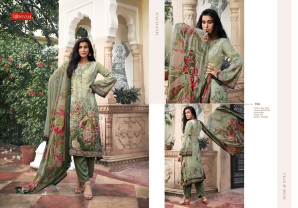 VISHWM FABRICS ESPRSSO PREMIUM DESIGNER DRESS MATERIAL WHOLESALE                                                                                                                                                                                                                                                                                                                                                                                                                                                                                                                                                                     VISHWAM FABRICS   Espresso                                                                                                                                                                                                                                       VISHWAM FABRICS - Image 8