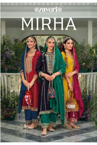 ZAVERI 1227 TO 1230 MIRHA AFGHANI SALWAR SUITS CATALOGUE