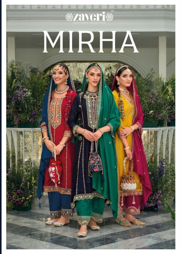 ZAVERI 1227 TO 1230 MIRHA AFGHANI SALWAR SUITS CATALOGUE