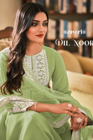 ZAVERI 1340 DIL NOOR READYMADE EMBROIDERED SALWAR SUITS ONLINE
