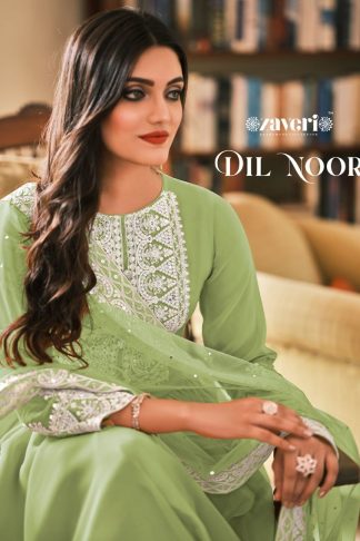ZAVERI 1340 DIL NOOR READYMADE EMBROIDERED SALWAR SUITS ONLINE