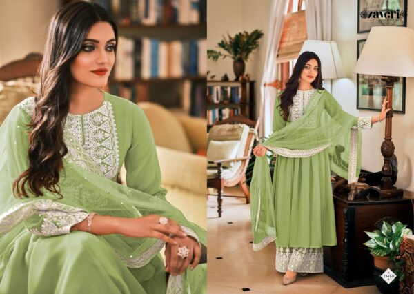 ZAVERI 1340 DIL NOOR READYMADE EMBROIDERED SUITS