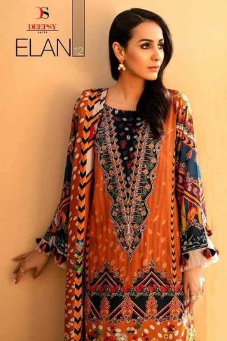 DEEPSY ELAN VOL 12 SILK WHOLESALE CATALOGUE SUITS ONLINE