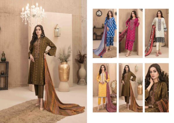 HALA TRADERS EZRA VOL 01 CAMBRIK COTTON CATALOGUE SALWAR SUITS