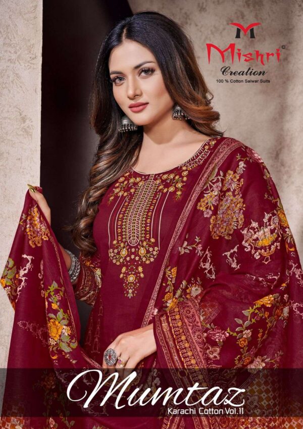 MISHRI CREATION MUMTAZ VOL 11 CATALOGUE PAKISTANI SUITS DESING