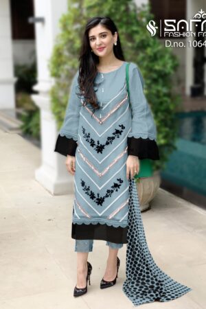 SAFA FASHION FAB 1064 PAKISTANI KURTI IN CATALOGUE