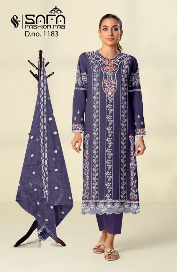 SAFA FASHION FAB 1183 READYMADE PAKISTANI KURTI CATALOGUE 2023