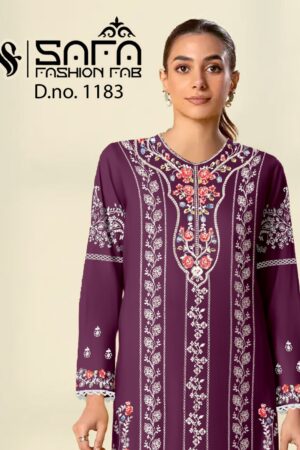 SAFA FASHION FAB 1183 READYMADE PAKISTANI KURTI CATALOGUE 2023
