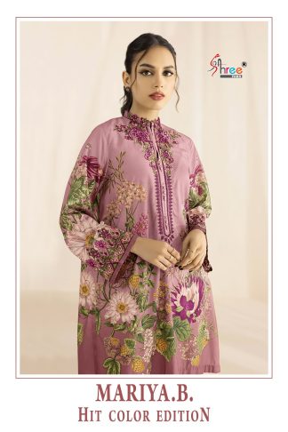 SHREE FABS 3331 MARIA B COTTON WHOLESALE PAKISTANI SUITS ONLINE