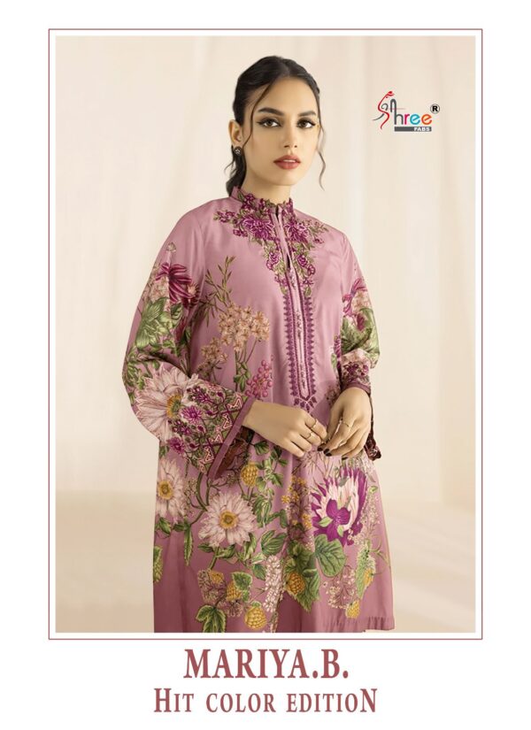 SHREE FABS 3331 MARIA B COTTON WHOLESALE PAKISTANI SUITS ONLINE