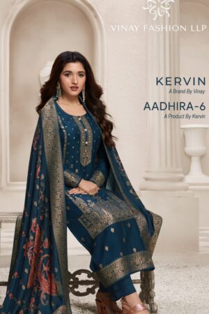 VINAY FASHION KERVIN AADHIRA VOL 6 VISCOSE SALWAR SUIT WHOLESALE