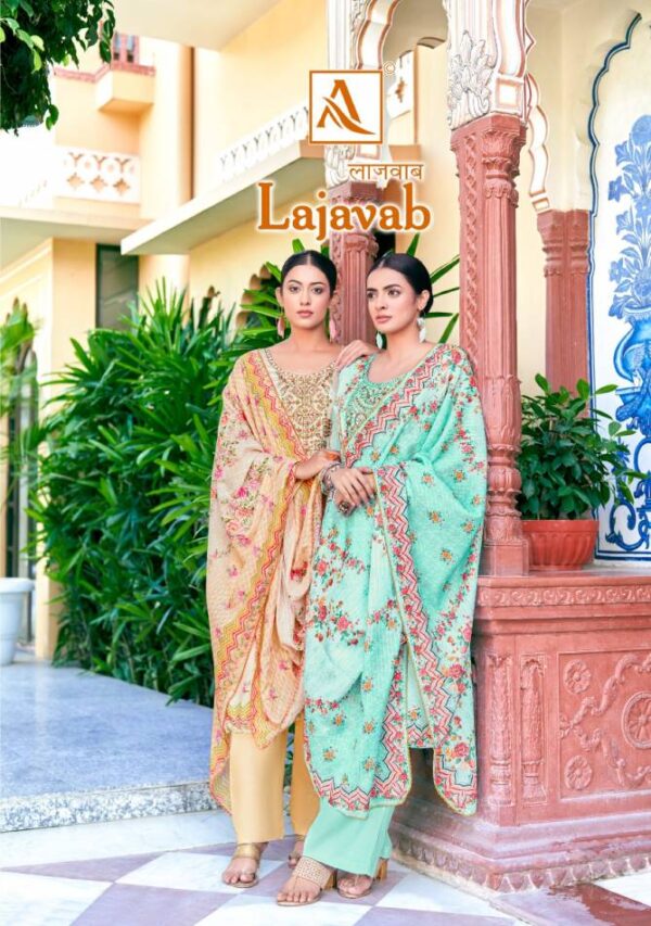 ALOK SUITS LAJAWAB ZAM COTTON DIGITAL PRINTED SALWAR SUITS CATALOGUE