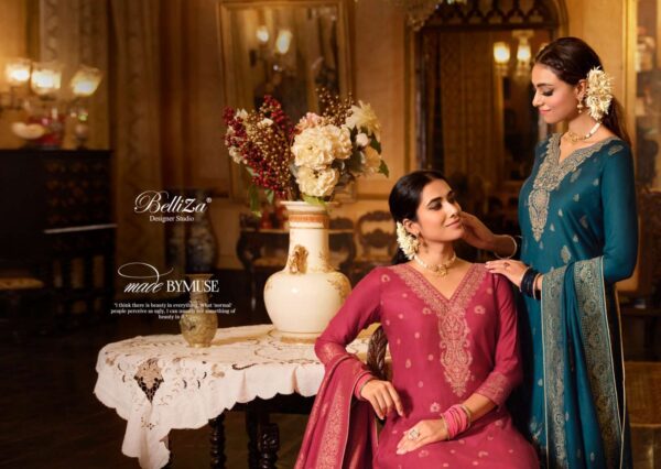 BELLIZA 857 GULBAHAAR PURE VISCOSE SALWAR SUITS WHOLESALE