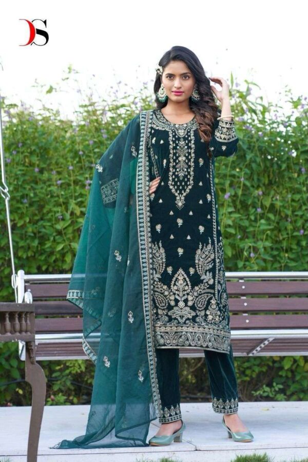 DEEPSY 357 TO 360 VELVET 23 VOL 4 PAKISTANI SALWAR SUITS WHOLESALE