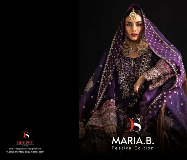 DEEPSY SUITS 3281 TO 3284 MARIA B FESTIVEL PAKISTANI SUITS CATALOGUE