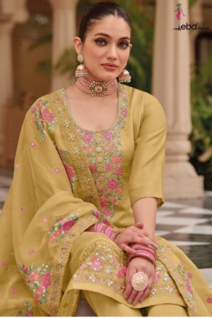 EBA LIFESTYLE 1571 TO 1574 NYRA VOL 7 PARTY WEAR SALWAR SUITS WHOLESALE