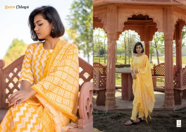 MATRUCHAYA PRACHI Vol-1READYMADE MASKIN KURTI WHOLESALE - Image 4