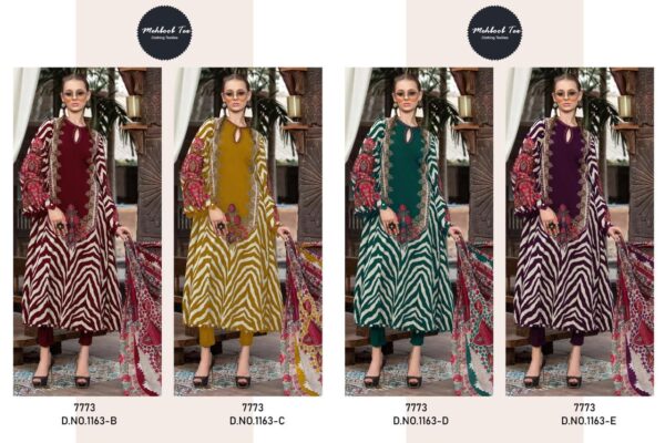 MEHBBOB TEX 1163 SUMMER COLLECTION PAKISTANI SUITS WHOLESALE