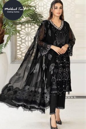 MEHBBOB TEX 1226 GEORGETTE PAKISTANI SUITS WHOLESALE