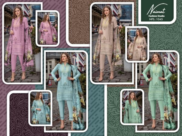 NAIMAT FASHION STUDIO NFS 1045 PAKISTANI KURTIS ONLINE SHOPPING