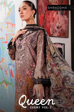 SHARADDHA DESIGNER MAGHULQUEEN COURT VOL 2 PAKISTANI SUITS WHOLESALE