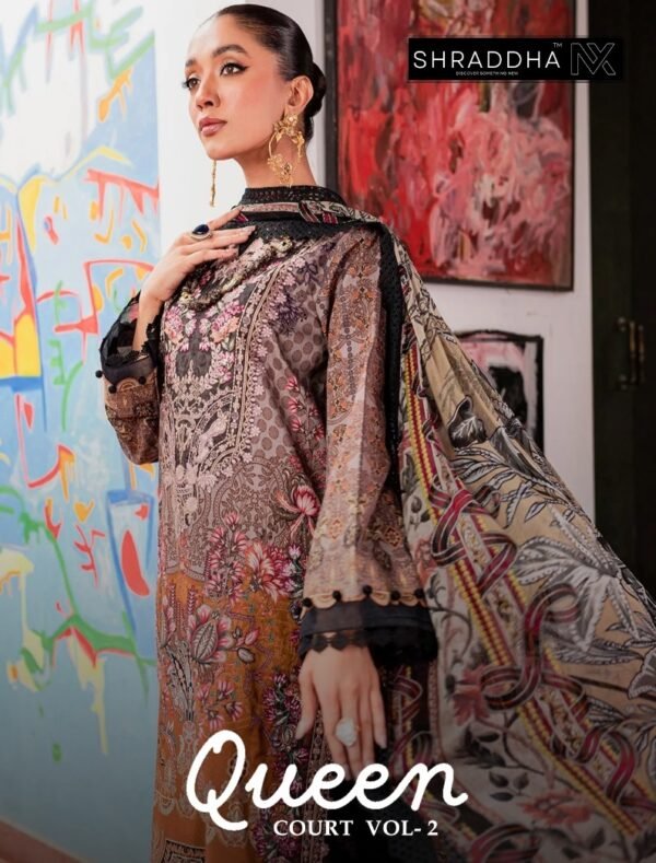 SHARADDHA DESIGNER MAGHULQUEEN COURT VOL 2 PAKISTANI SUITS WHOLESALE