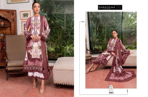SHARADDHA DESIGNER MAGHULQUEEN COURT VOL 2 PAKISTANI SUITS WHOLESALE - Image 5