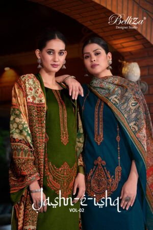 BELLIZA DESIGNER JASHN-E-ISHQ VOL-2 WHOLESALE CATALOGUE SUITS ONLINE