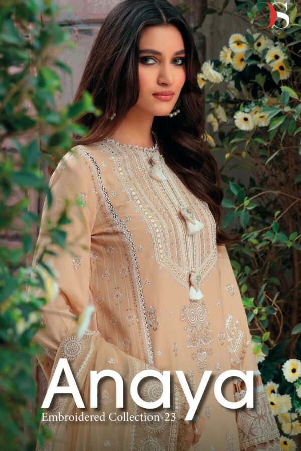 DEEPSY ANAYA EMBROIDERED COLLECTION -23 PAKISTANI SALWAR SUITS DEALER