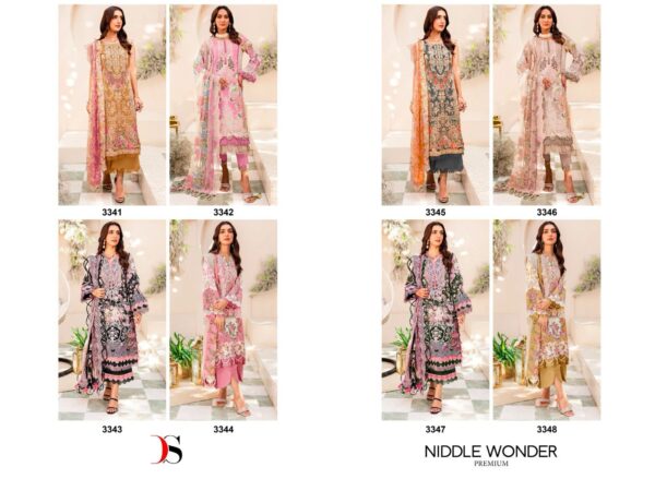 DEEPSY NIDDLE WONDER PREMIUM PAKISTANI SALWAR SUITS DEALER