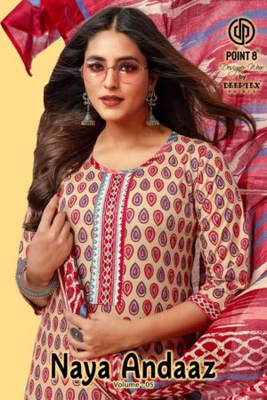 DEEPTEX NAYA ANDAAZ VOL 5 READYMADE PAKISTANI KURTIS WHOLESALE