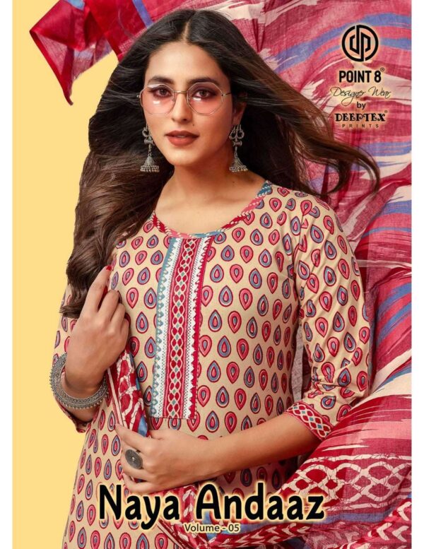 DEEPTEX NAYA ANDAAZ VOL 5 READYMADE PAKISTANI KURTIS WHOLESALE