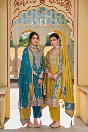EBA LIFESTYLE SOPHIA 1622 & 1623 PREMUIM SILK SALWAR SUITS WHOLESALE