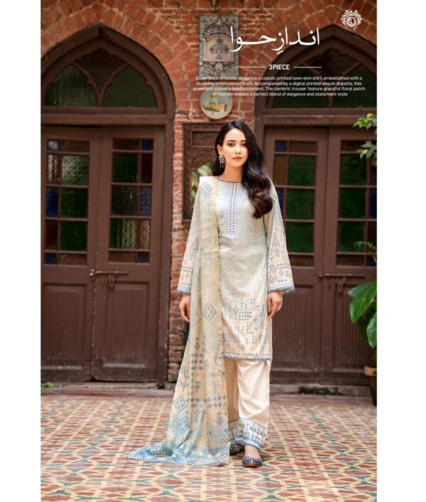 GULL JEE ANDAZ E HAWA Vol-1-2023 ORIGNLY PK TROUSER EMBROIDERY SALWAR SUITS