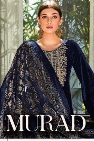 GULL JEE MURAD BY DEEPSY 24001 TO 24006 PURE VELVET SALWAR SUITS CATALOGUE