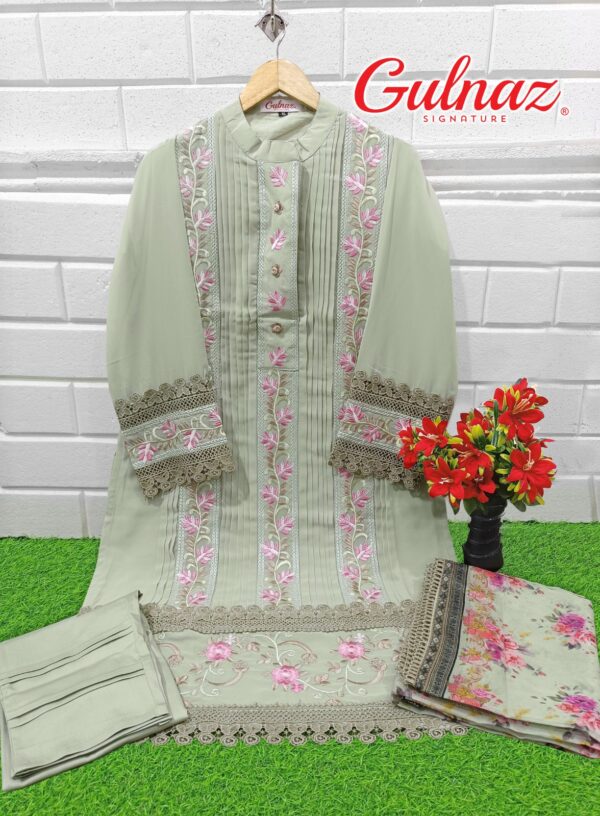 GULNAZ SIGNATURE GS 03 DESIGNER EMBROIDERED READYMADE KURTI CATALOGUE