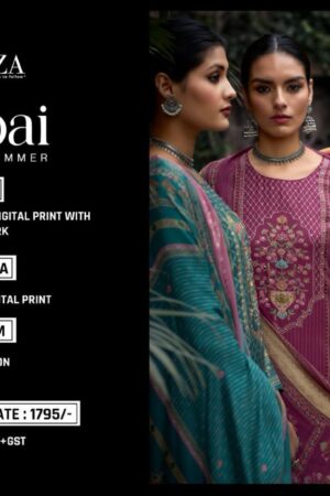 IBIZA RUBAI LUXURY SUMMER MUSLIN PAKISTANI SUITS WHOLESALE