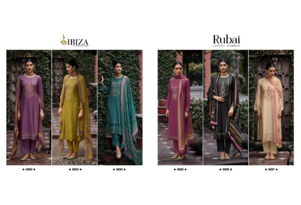 IBIZA RUBAI LUXURY SUMMER MUSLIN PAKISTANI SUITS WHOLESALE