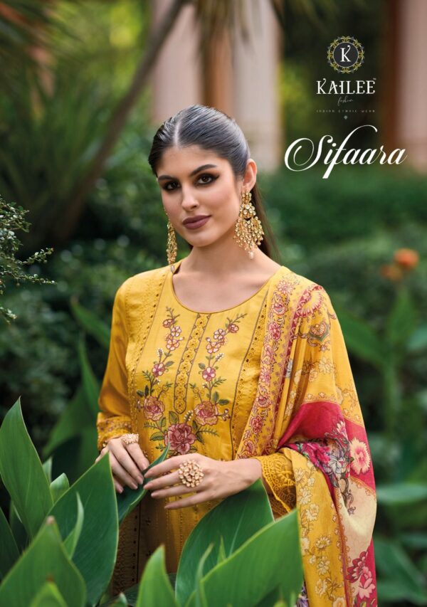 KAILEE FASHION SIFAARA 42441 TO 42444 PAKISTANI SUITS ONLINE WHOLESALE