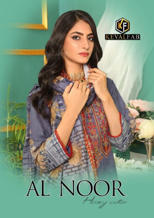 KEVAL FAB AL NOOR VOL 10 KARACHI PAKISTANI SALWAR SUITS DEALER