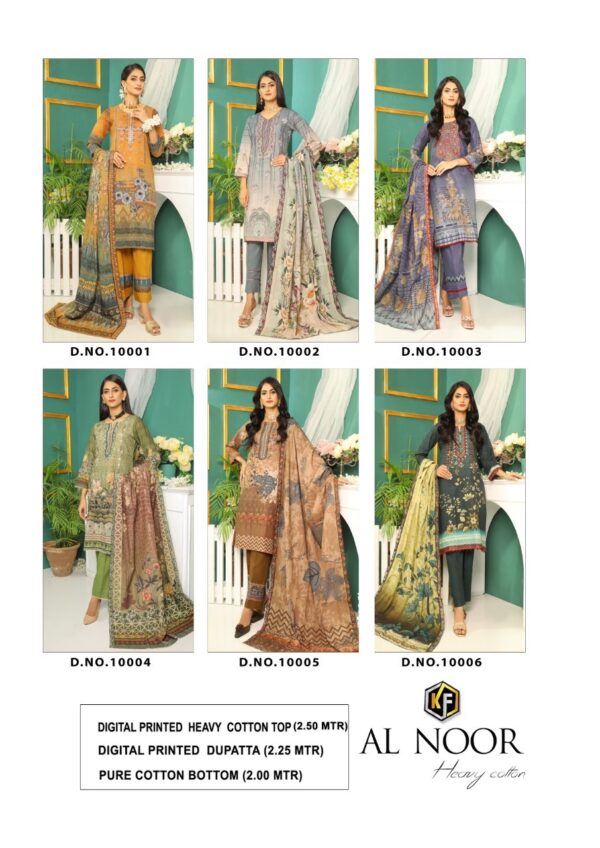 KEVAL FAB AL NOOR VOL 10 KARACHI PAKISTANI SALWAR SUITS DEALER