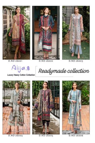 KEVAL FAB ALIJA B VOL-26 HEAVY COTTON COLLECTION READYMADE KURTI ONLINE