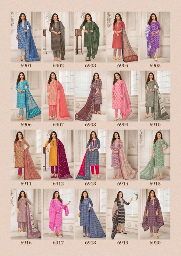 LAADO VOL 69 ORIGINAL COTTON BRANDED DRESS MATERIAL ONLINE SHOPPING