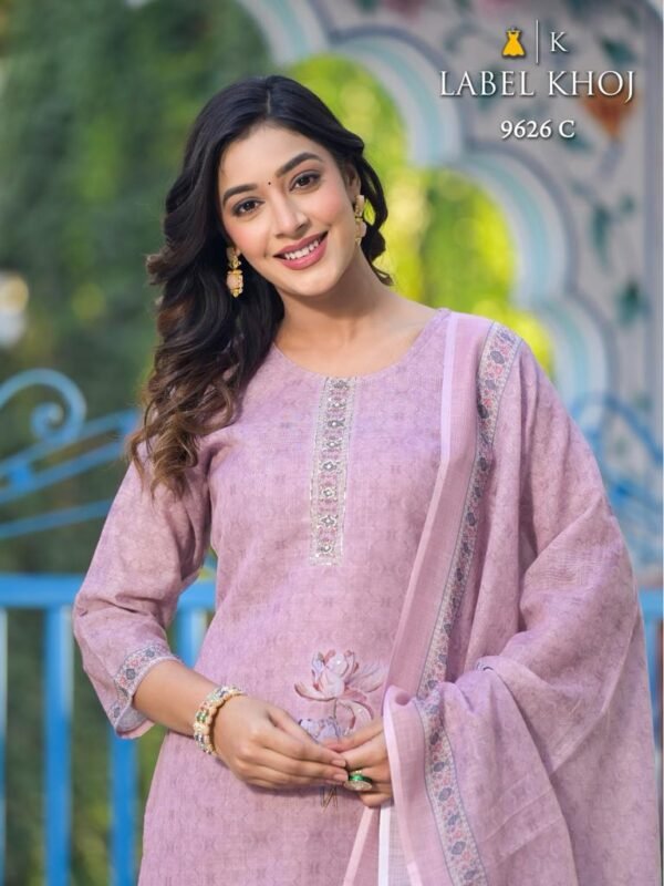 LABEL KHOJ KHAZANA 9626 READYMADE KURTI ONLINE WHOLESALE - Image 4