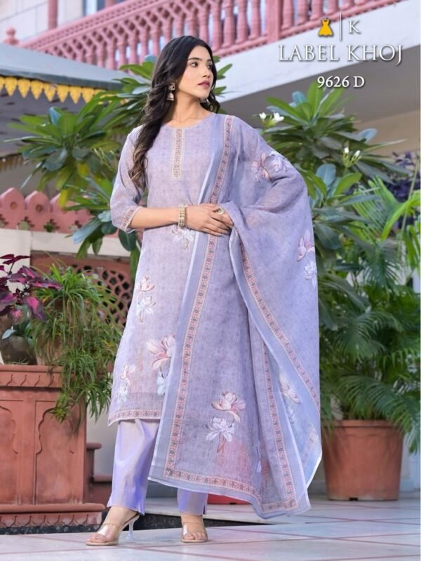 LABEL KHOJ KHAZANA 9626 READYMADE KURTI ONLINE WHOLESALE - Image 5