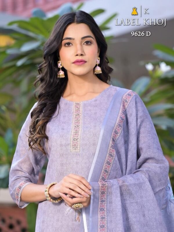 LABEL KHOJ KHAZANA 9626 READYMADE KURTI ONLINE WHOLESALE - Image 8