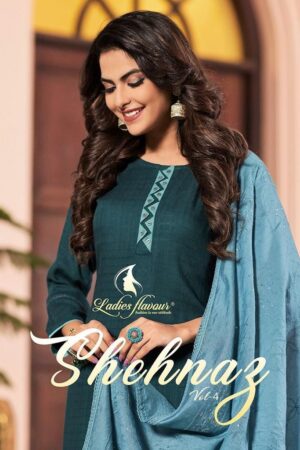 LADIES FLAVOUR SHEHNAZ VOL 4 READYMADE KURTIS CATALOGUE
